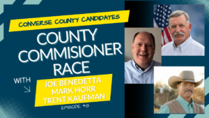 Get to know Converse County Commissioner candidates Joe Benedetta, Mark Horr, and Trent Kaufman. Watch the full interviews before you vote in 2026!